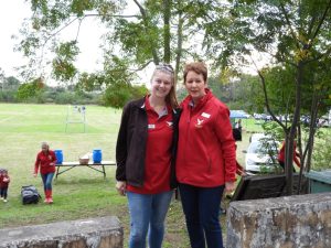Teacher Meeca Green and Principal Rae Emslie