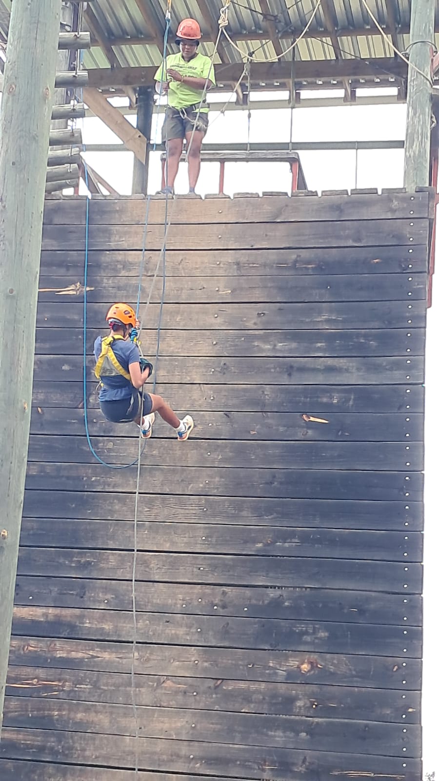 Enlin Wentzel showing them how its done