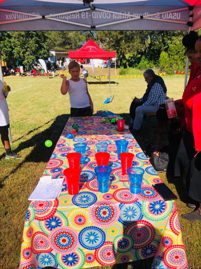 There were also exciting game stalls to keep the children entertained.
