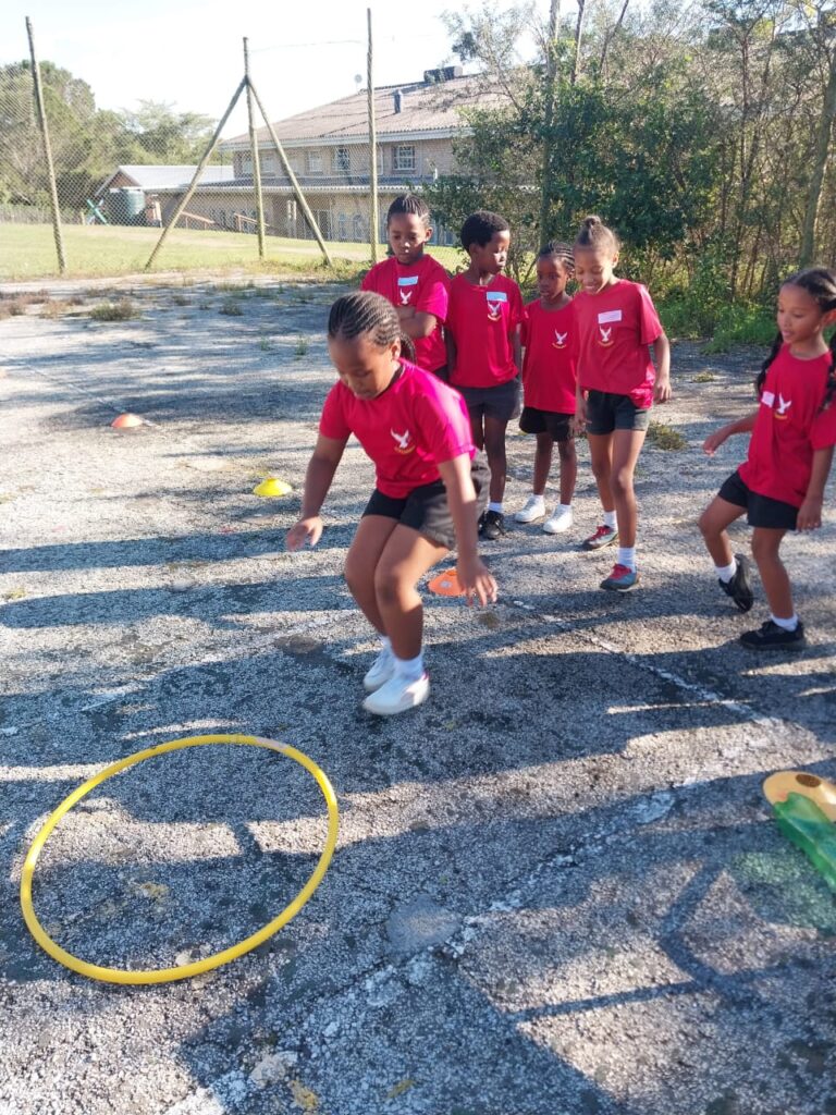 Grade 2 and 3 learners enjoyed their Honour Roll activity as a reward for their hard work and dedication.