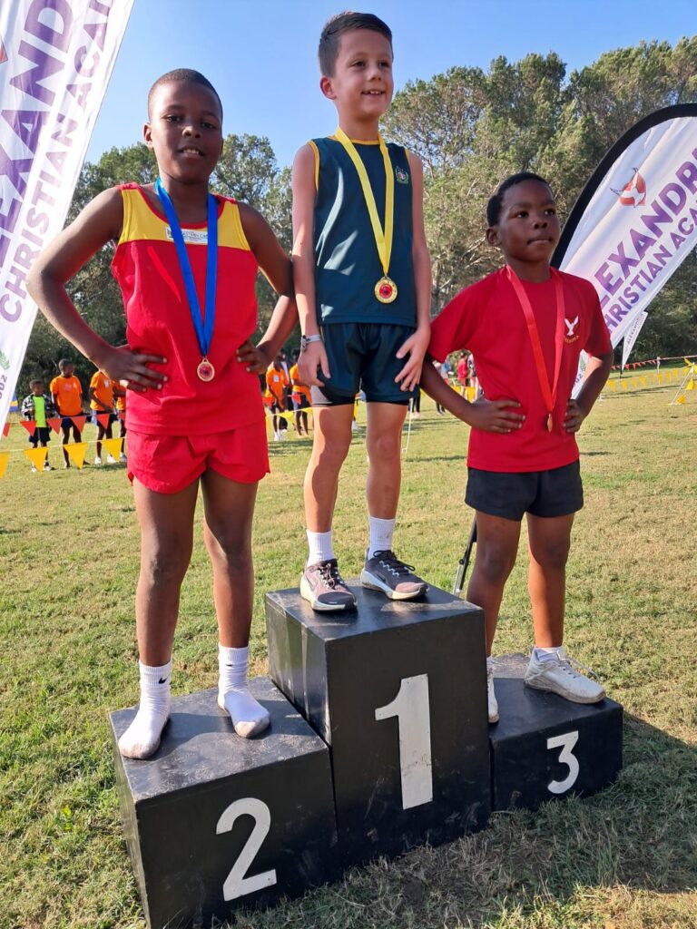 Well done to Kanana Ncanywa on achieving 3rd place in cross country.