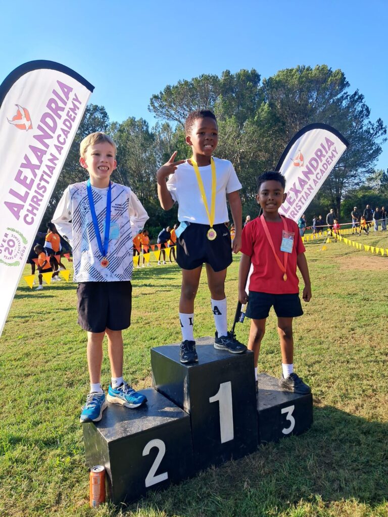 Congratulations to Kaleab Yossef on finishing 3rd in his cross-country race.
