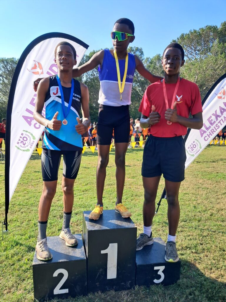 Well done to Sonwabiso Soul on earning 3rd place in cross country.