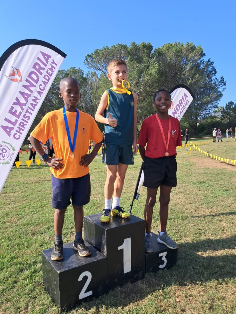 Congratulations to Senzo Cengani on securing 3rd place in his cross-country event.