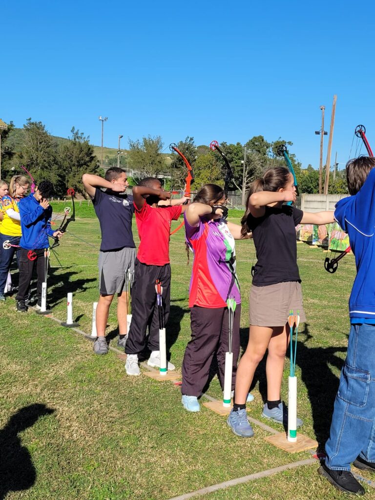Alexandria Christian Academy archers proudly represented the school at the Eastern Cape Archery Championships.