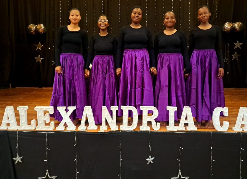ACA's praise and worship group — Enlin Wentzel, Olwenene Penze, Enzokuhle Maqwili, Emihle Harmans and Luthimna Speelman — proudly secured fourth place at the All-Africa Student Convention in Bloemfontein.